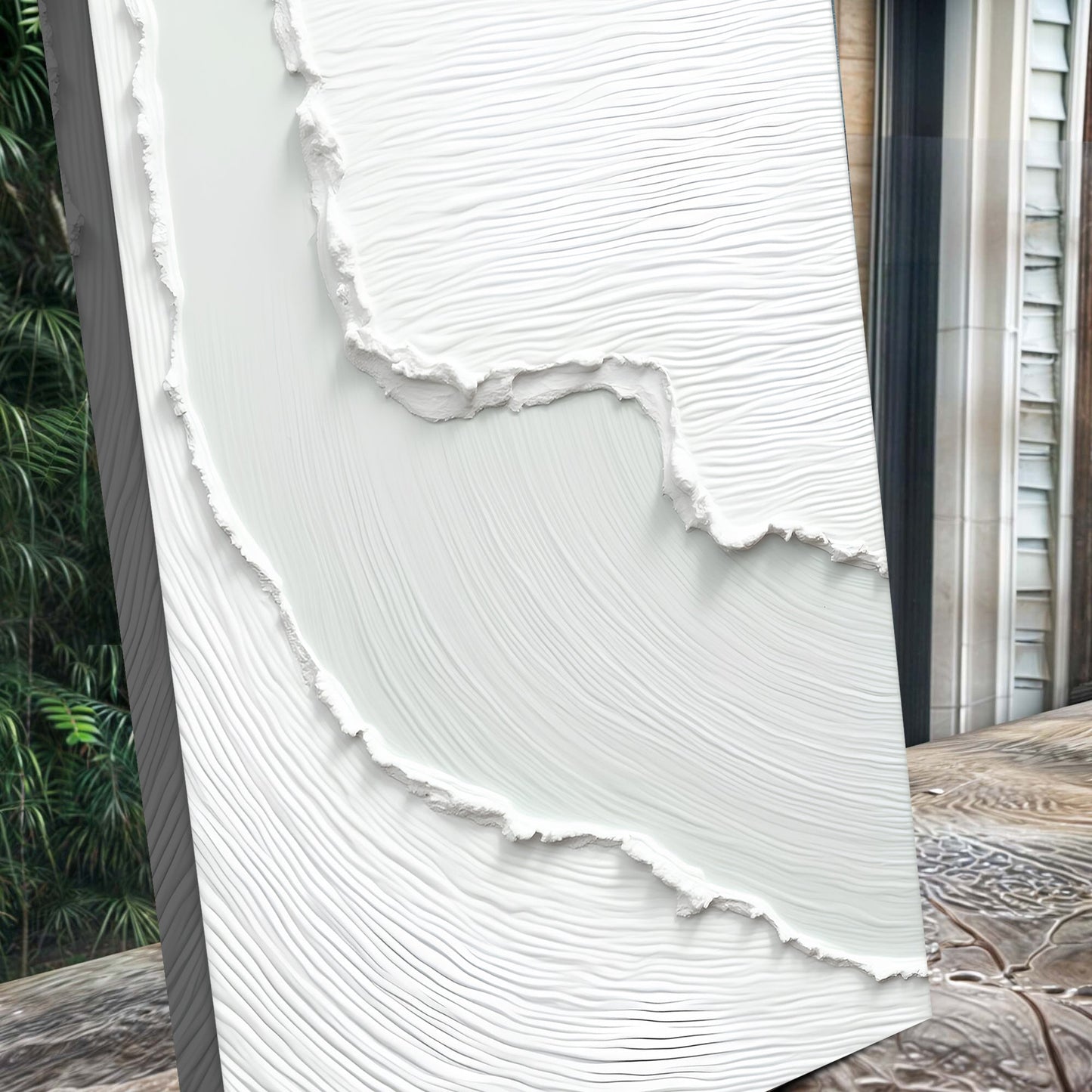 Abstract Minimalist Wave Wall Art-4