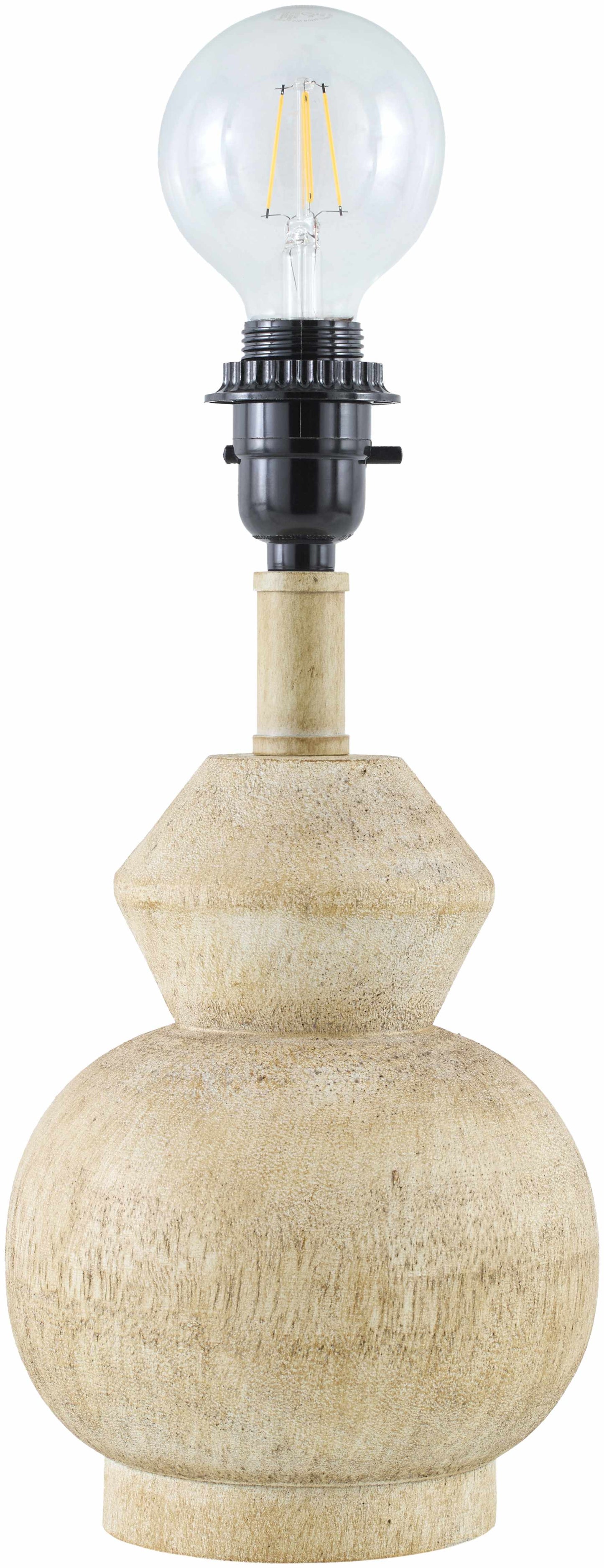 Brown Rattan Resin Table Lamp – Coastal & Boho Lighting Accent