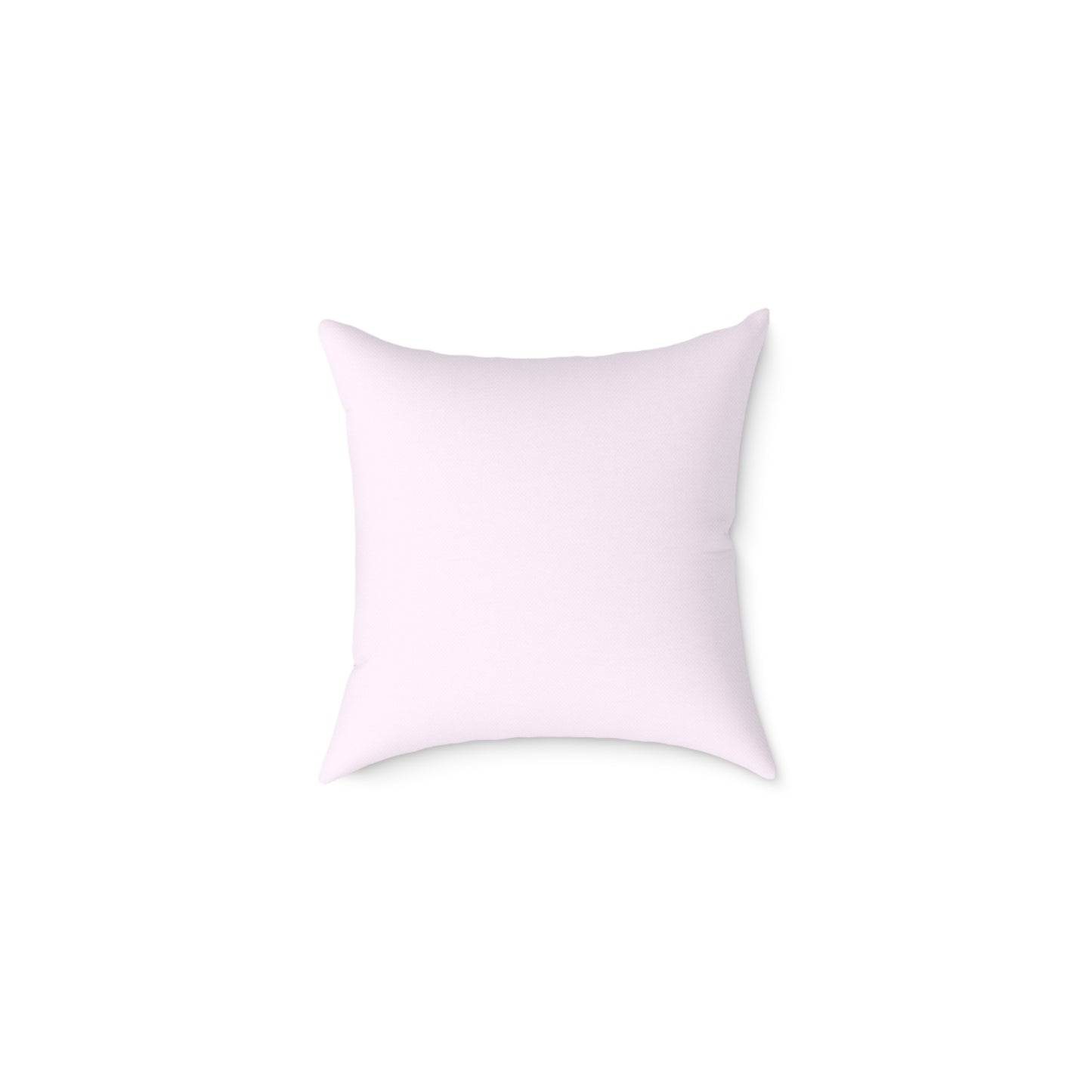 The back of the tropical pillow is pink making this pillow reversable.