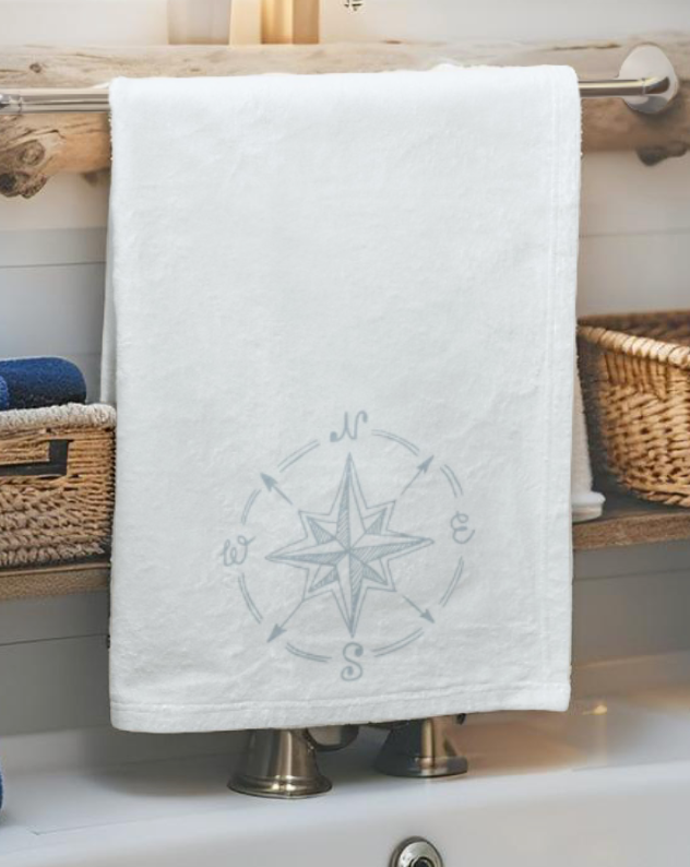 Coastal Bath Towel | Soft, Luxurious Towels for the Ultimate Beach-Inspired Bathroom