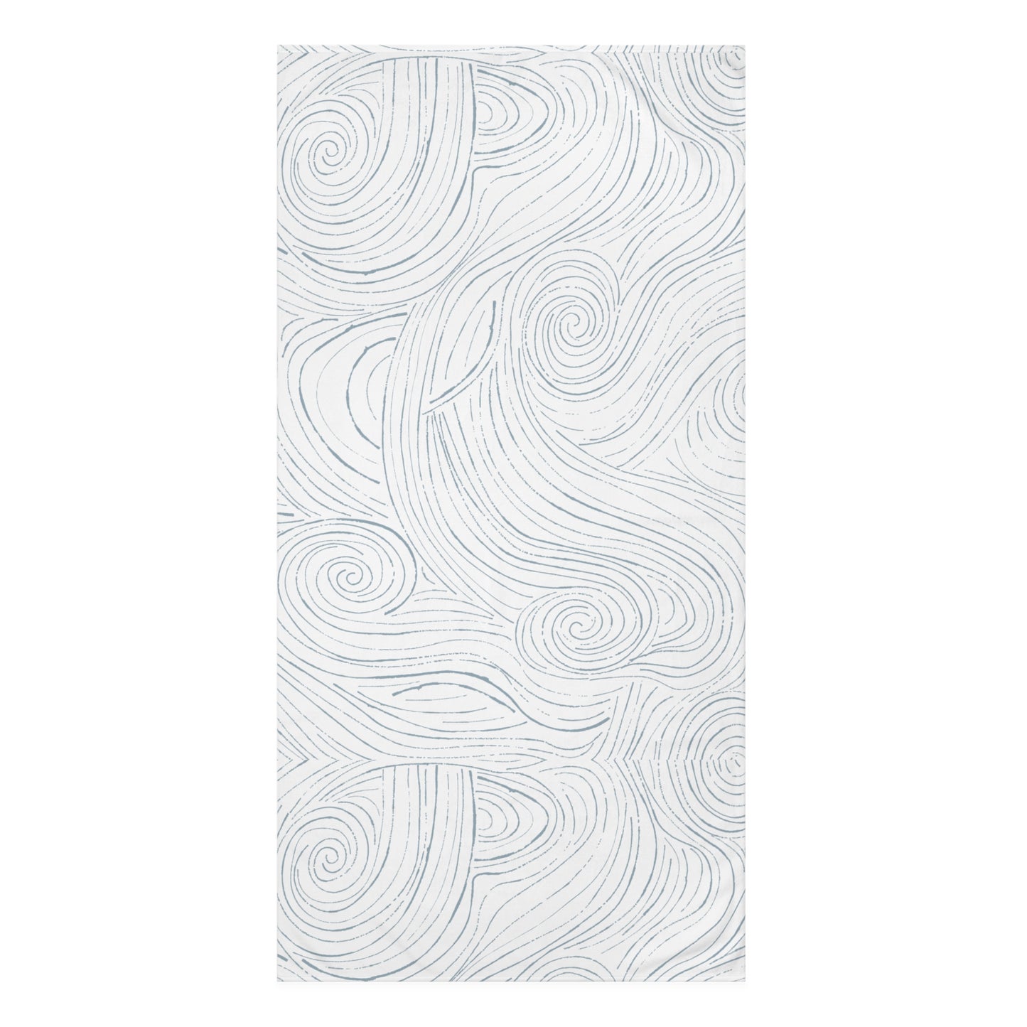 Soft coastal bath towel for a beachy feel, perfect for relaxing in your coastal-inspired bathroom.