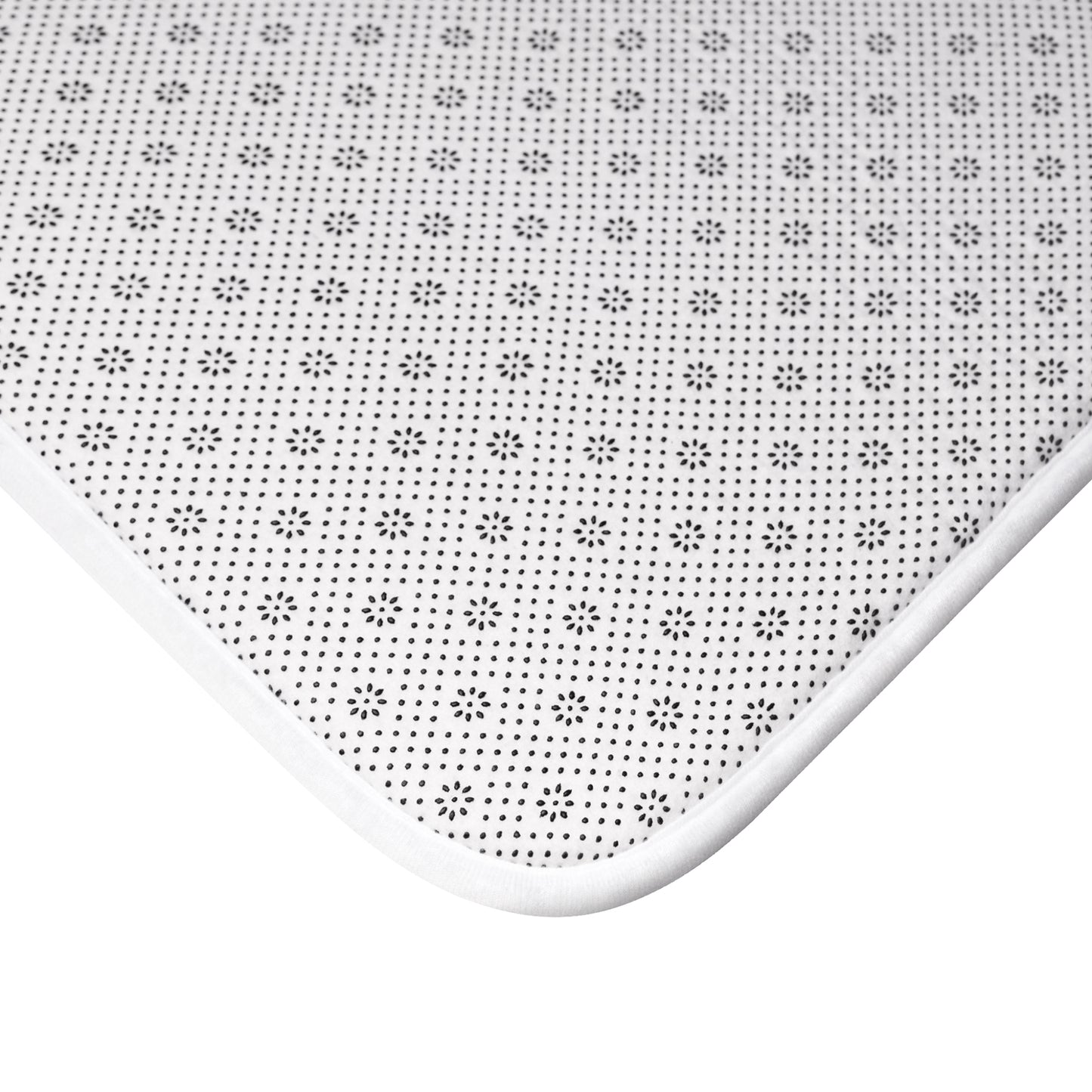 Non Slip Grip On Coastal theme bath mat