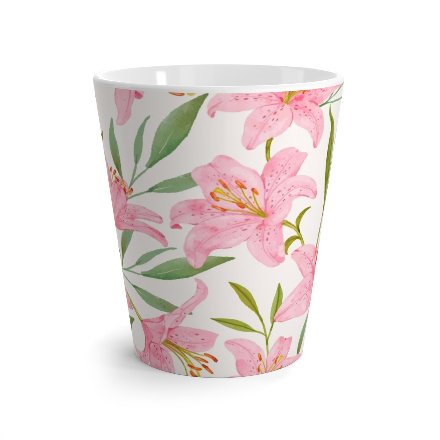 Pretty floral coffee mug for cozy mornings