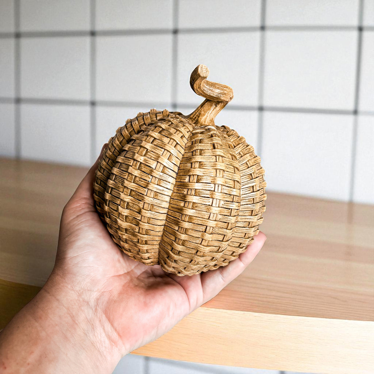 Coastal Rattan Pumpkins