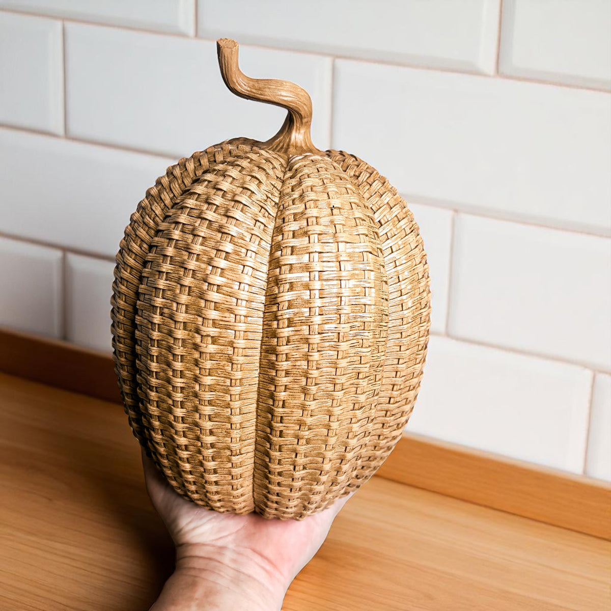Coastal Rattan Pumpkins