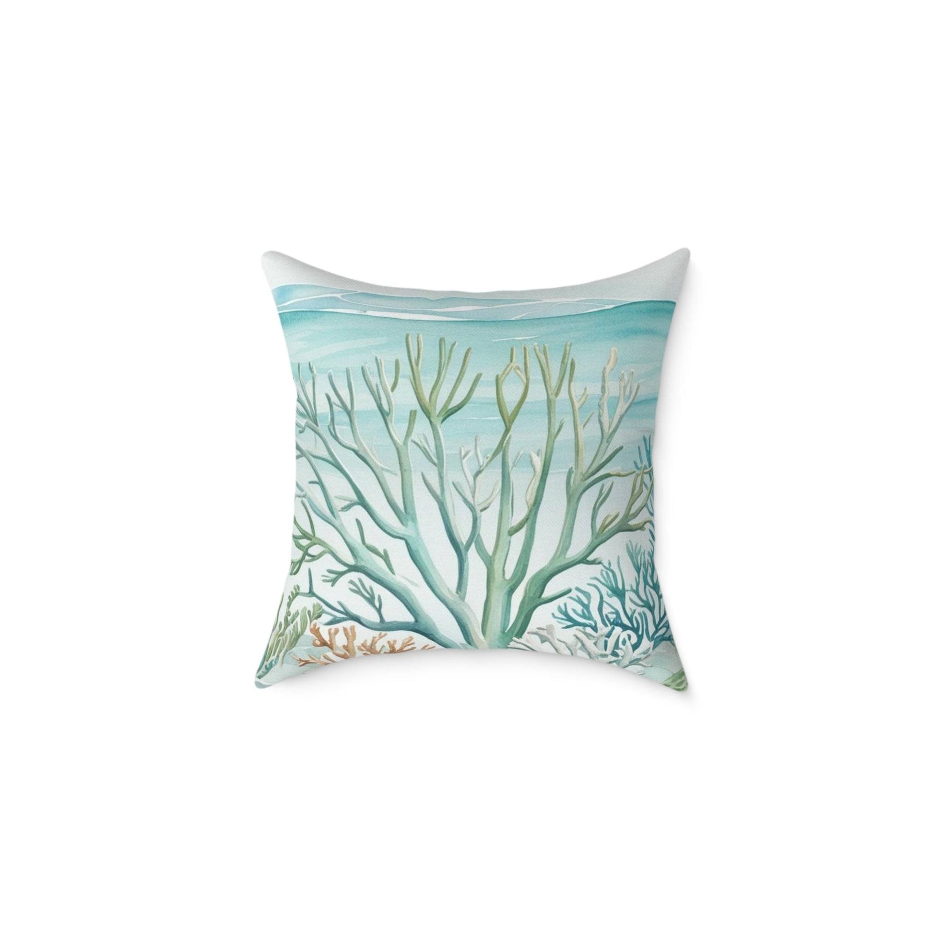 Perfect beach-themed pillow for housewarming gifts or coastal makeovers