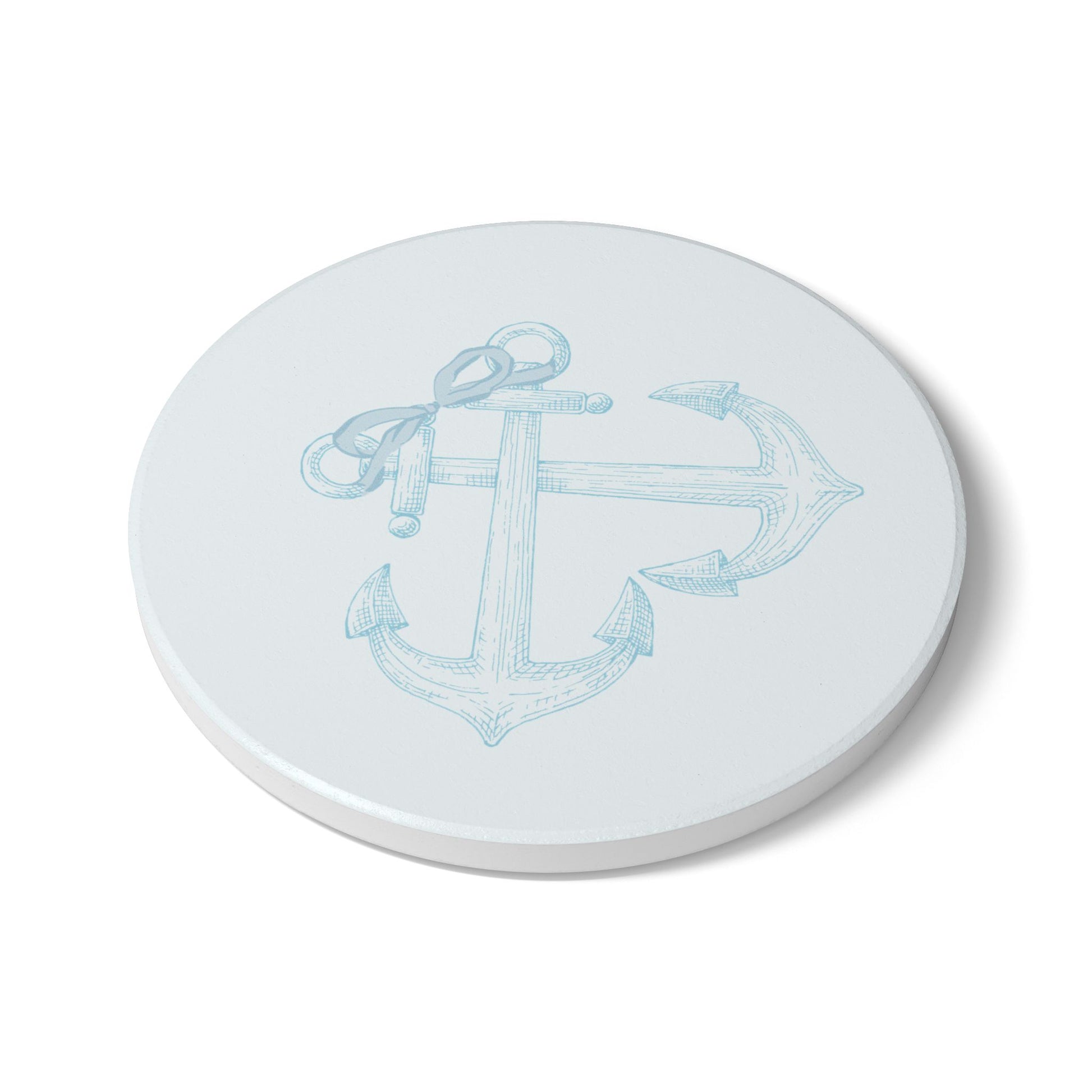 Set of nautical anchor coasters for coastal homes