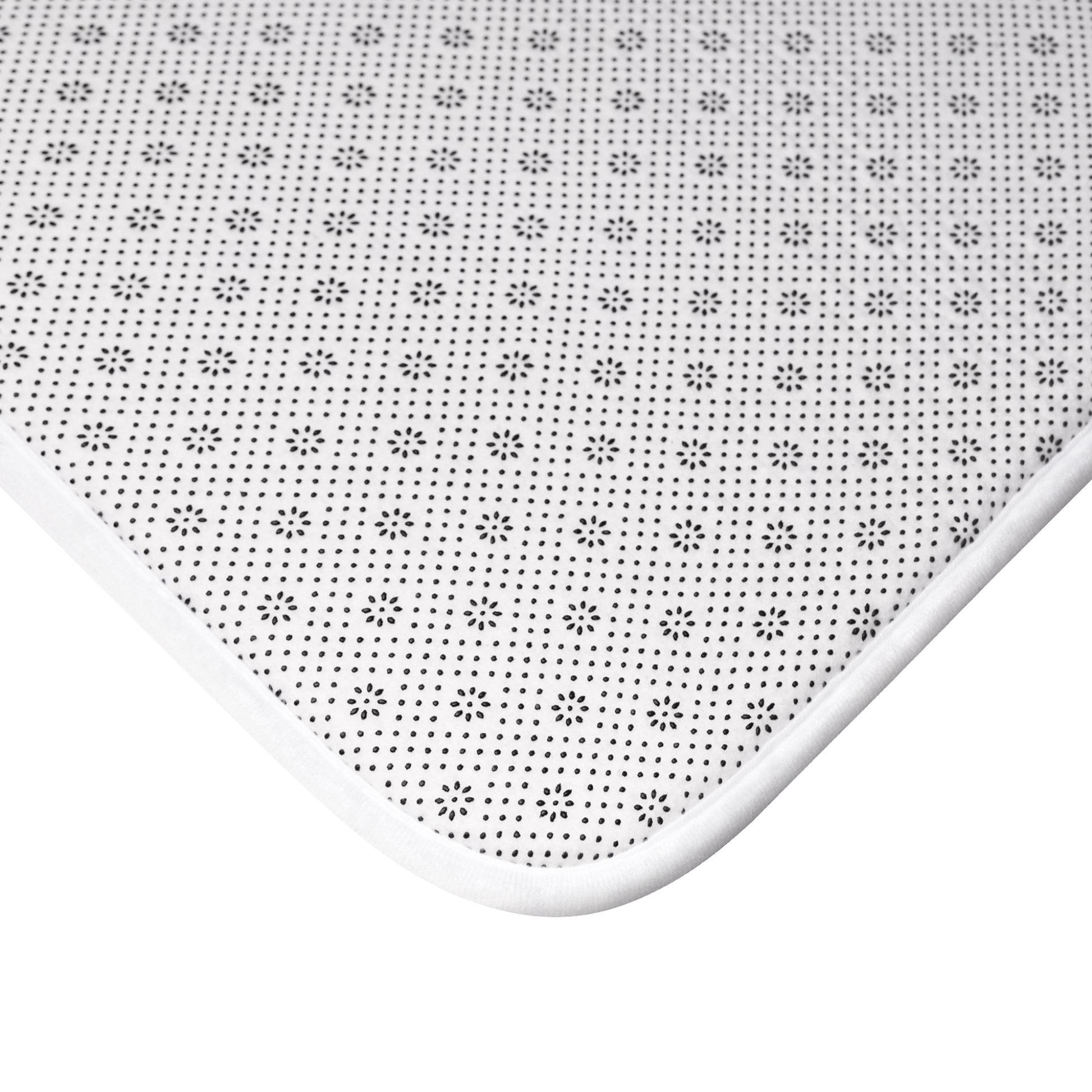 Non Slip Grip On Coastal theme bath mat