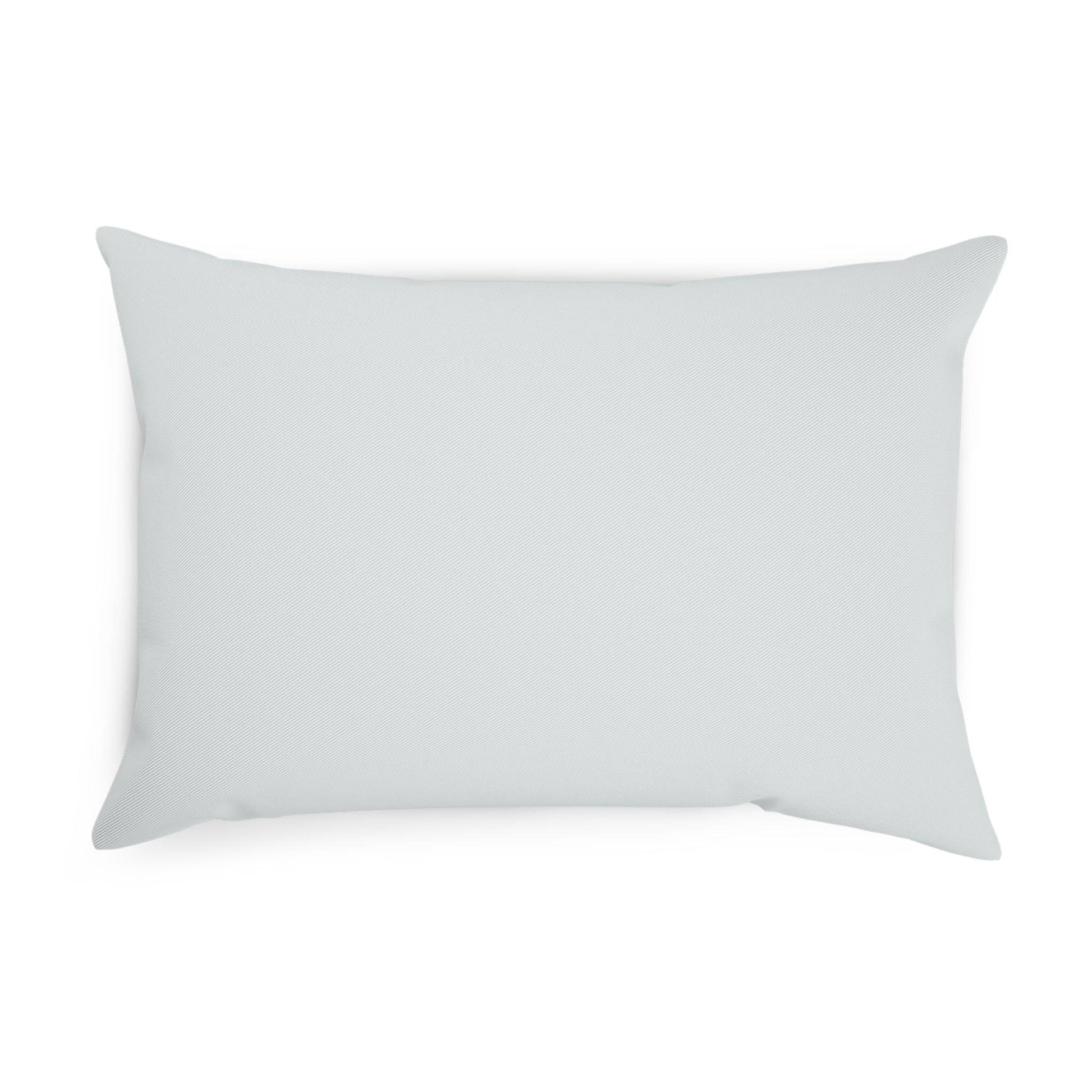 Ocean themed beach vibe pillow with serene coastal color palette.