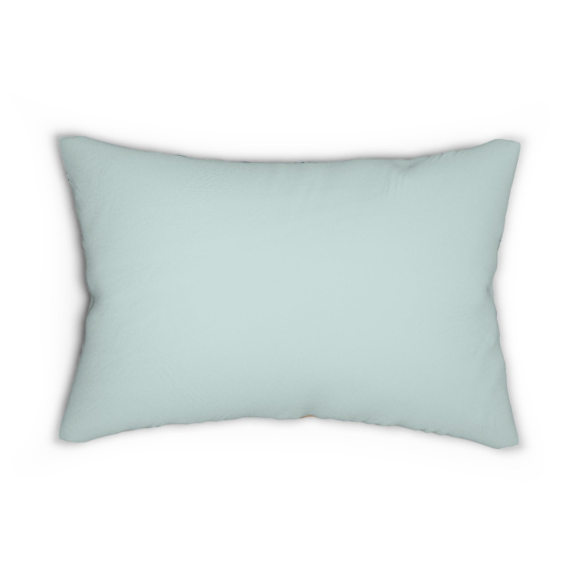 Sea turtle lumbar cushion serving as a nautical accent for beach décor